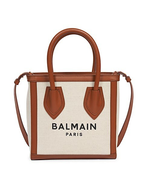 B-Army 24 Canvas Logo Shopper | Saks Fifth Avenue