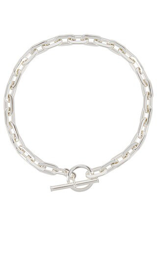 Jenny Bird Toni Necklace in Metallic Silver. | Revolve Clothing (Global)