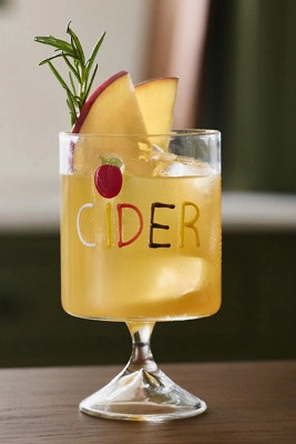 Word Play Halloween Wine Glass | Anthropologie (US)