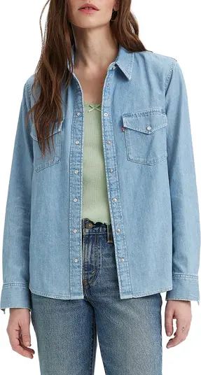Levi's® Iconic Western Snap-Up Shirt | Nordstrom | Nordstrom