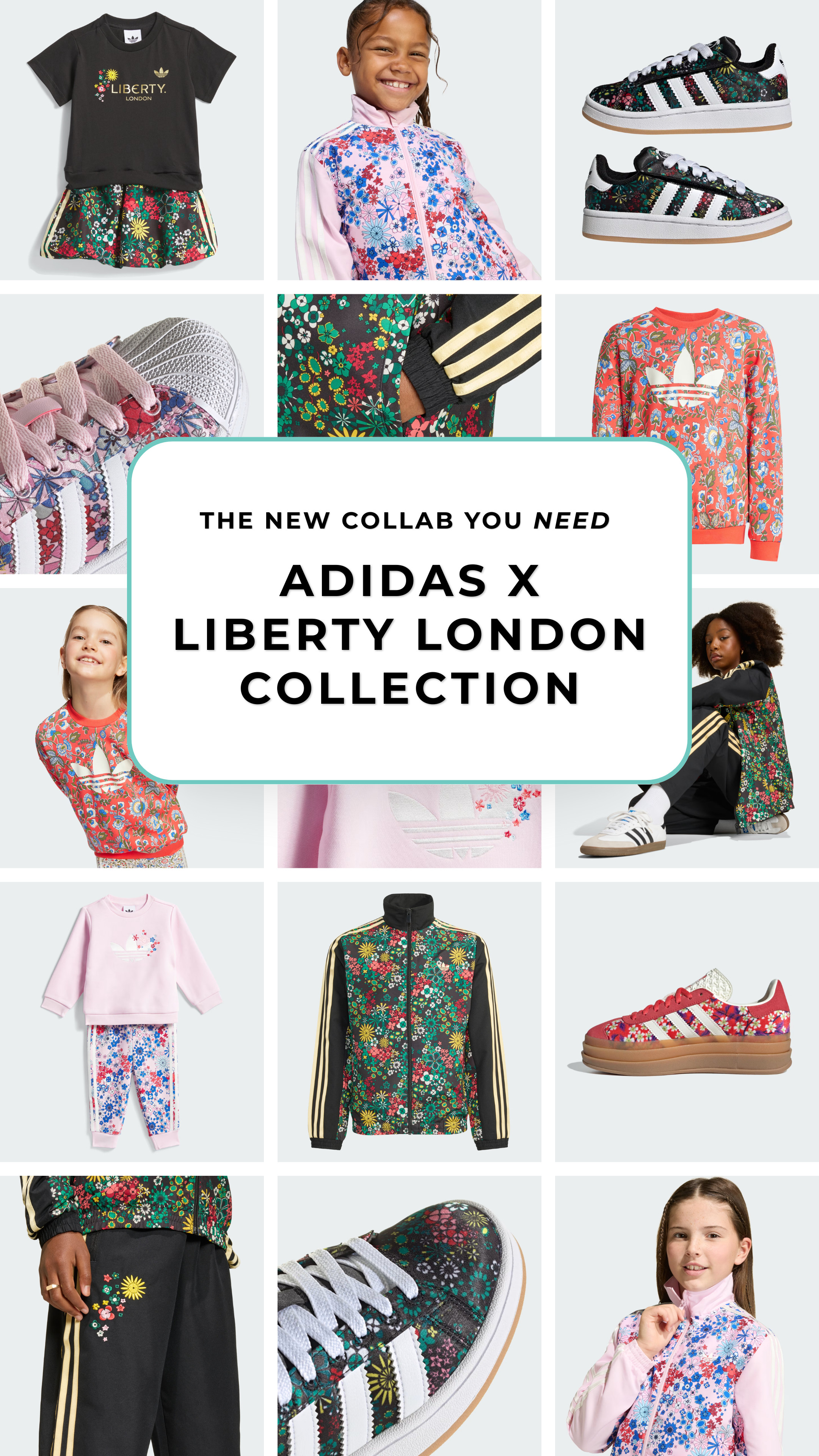 Just dropped: 🤍  Adidas x Liberty London 🤍
Activate those athletic skills to RUN and score this limited collab before it's gone! 

 #LTKActive #LTKFindsUnder100 #LTKKids