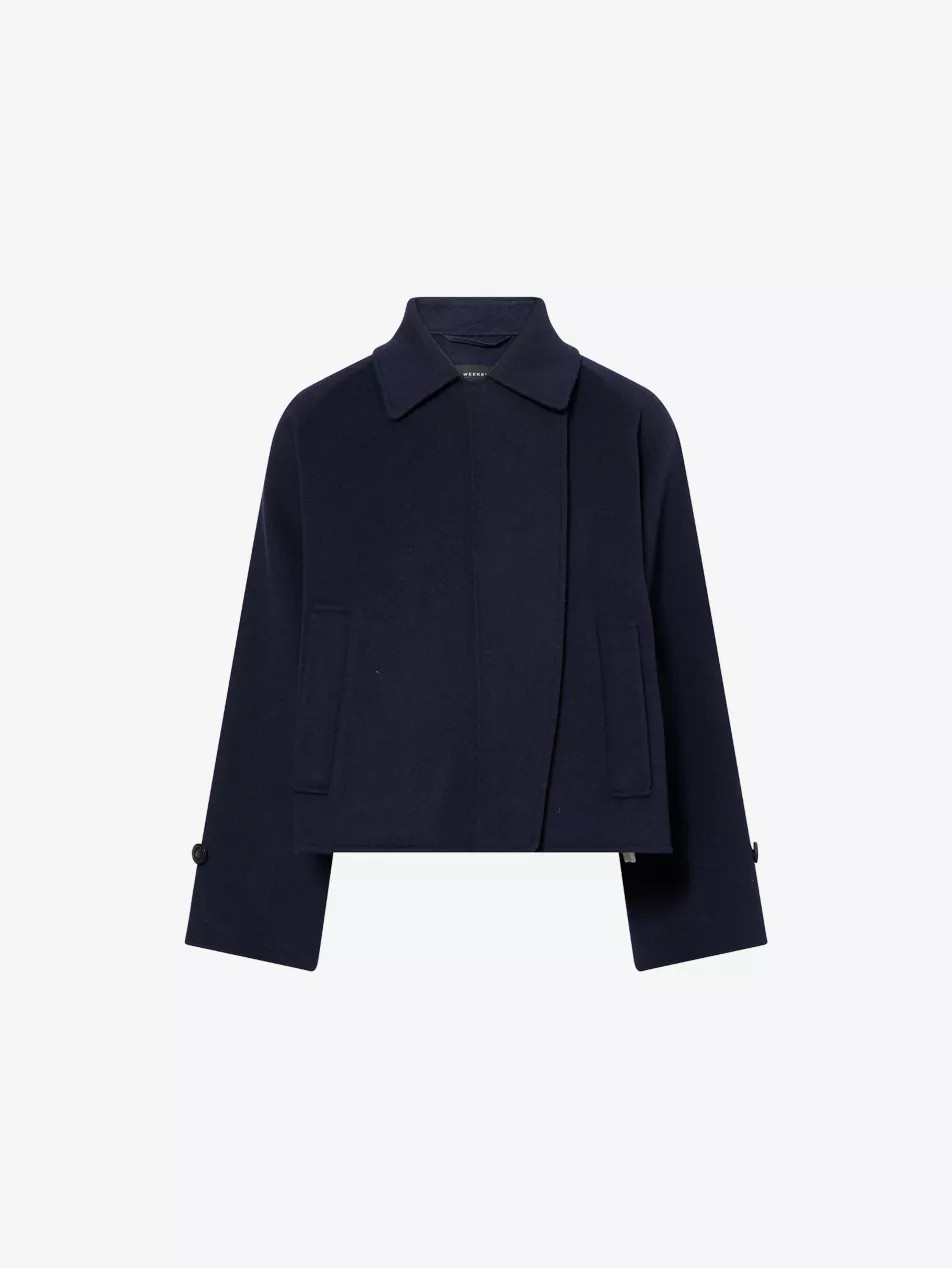 Carella Raglan-Sleeves Wool Coat | Selfridges