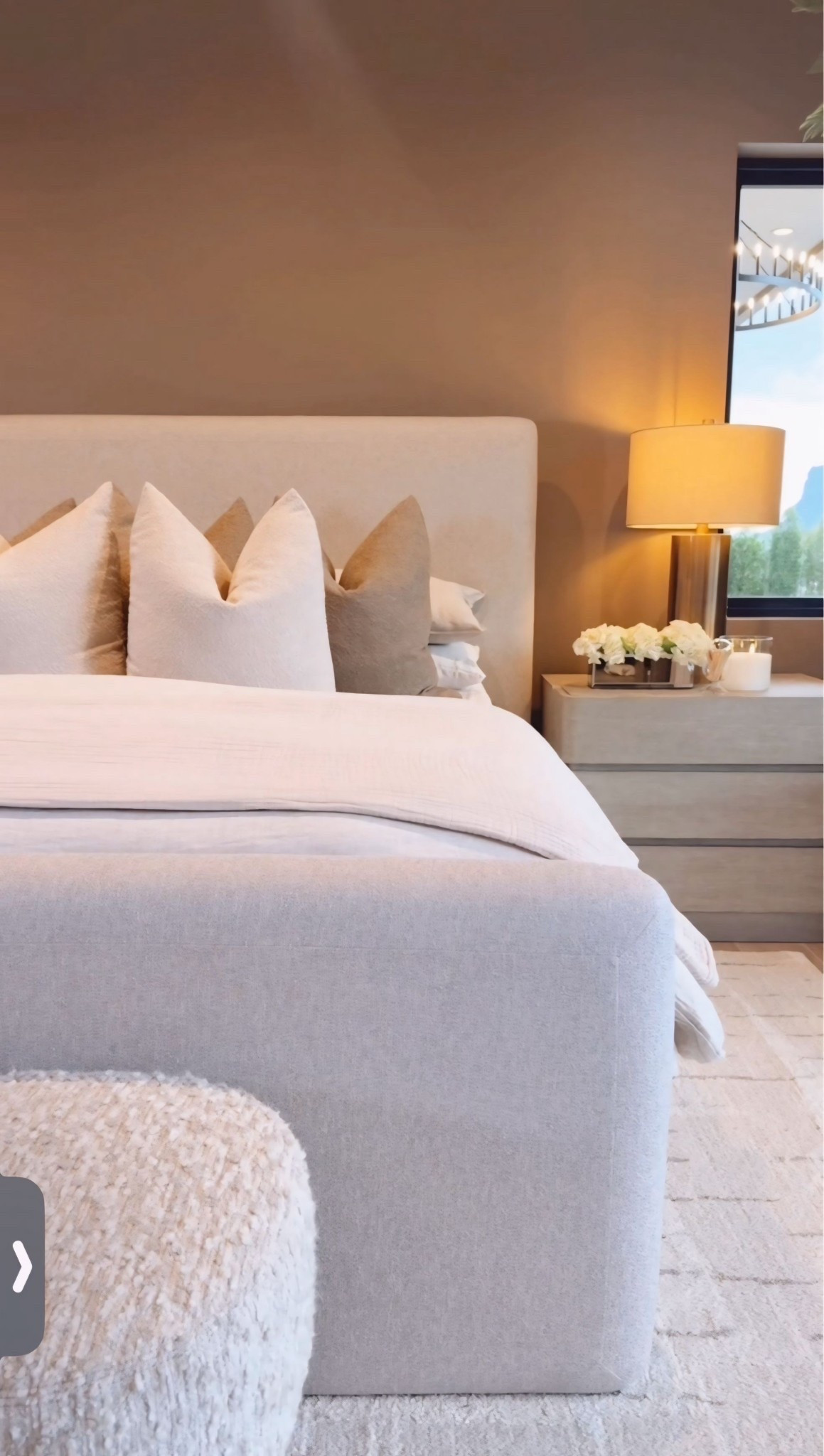 Soft neutral tones, perfect for the warmer months ✨💗

Master bedroom aesthetic 
Cozy bedroom 
Cozy home decor 
Modern neutral home decor 

#LTKHome