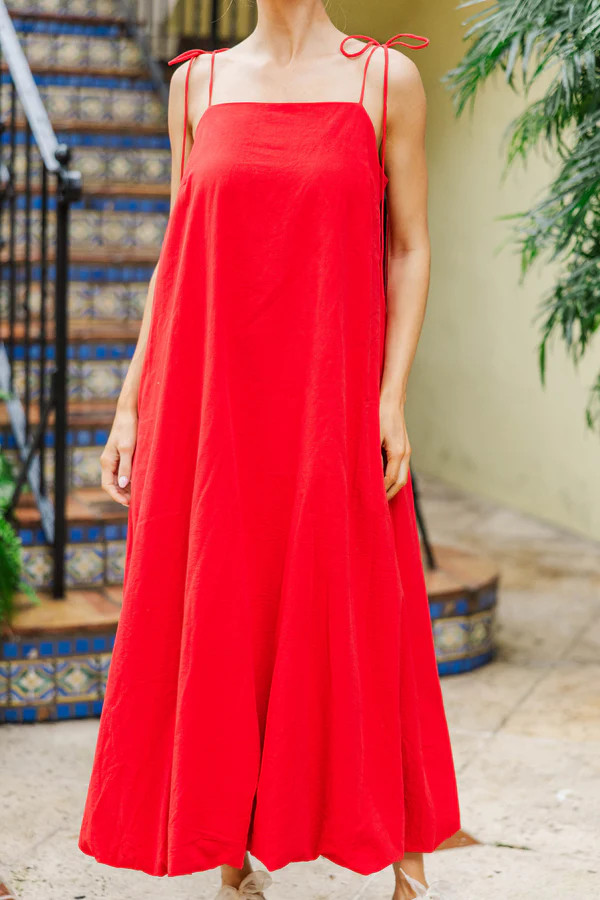 The Perfect Moments Red Dress | The Mint Julep Boutique
