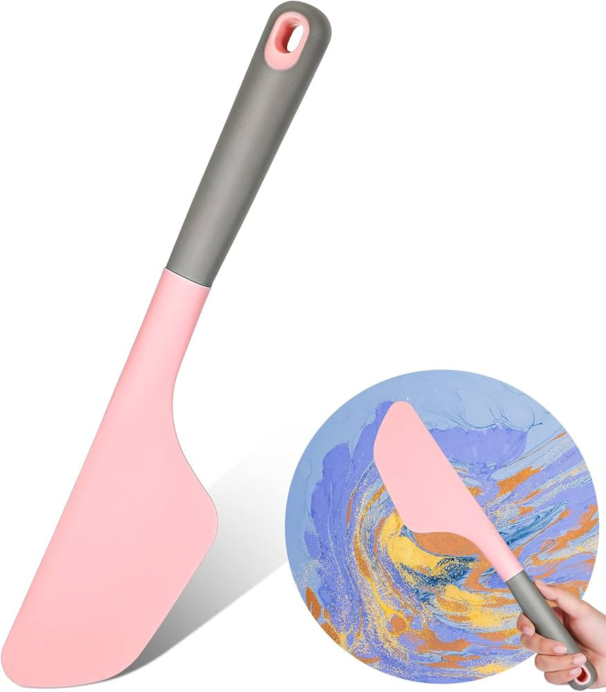 Amazon.com: Paint Spatula Silicone Spatula Silicone Art Painting Tools Art Supplies Spreading Pai... | Amazon (US)