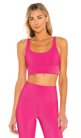 Leah Sports Bra in Fuchsia | Revolve Clothing (Global)