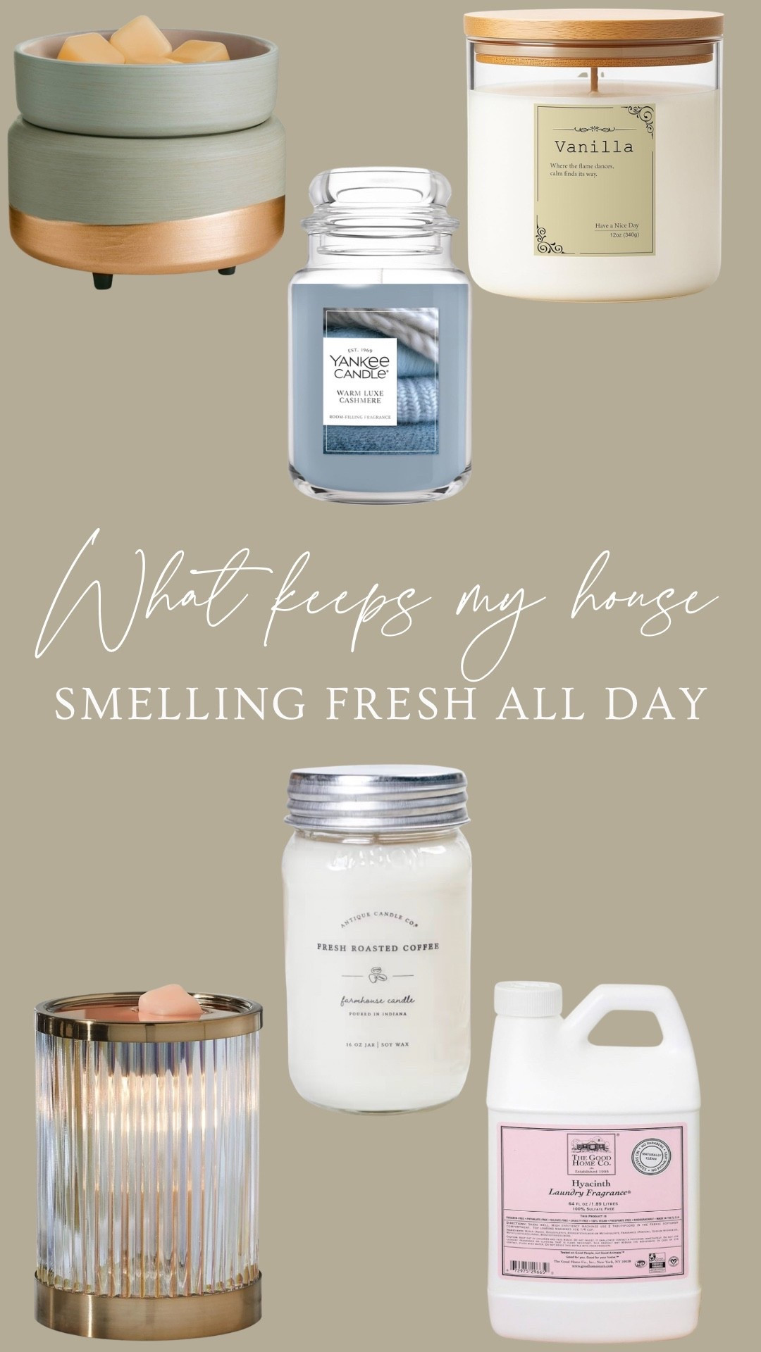 Candles, diffusers, & cleaning products that keep my home spelling clean & fresh all day🕯️

#LTKHome #LTKSeasonal