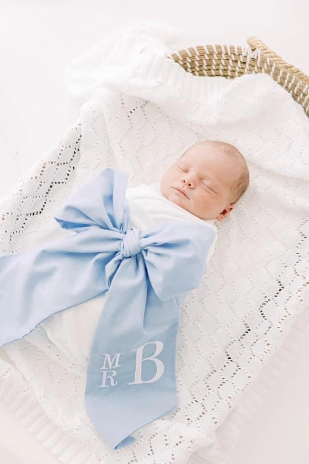 Infant Baby Swaddle Bow | Etsy (US)