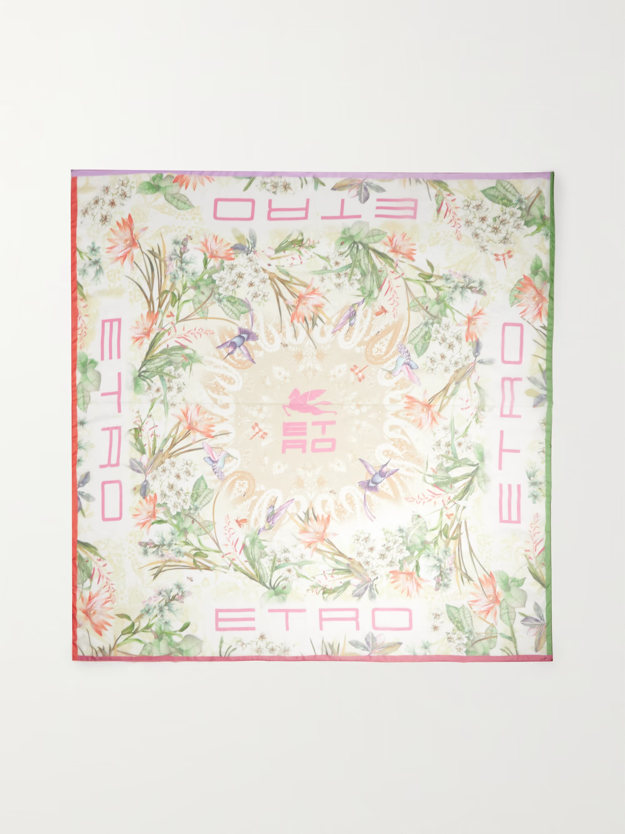 Bombay printed silk-chiffon scarf | NET-A-PORTER (US)