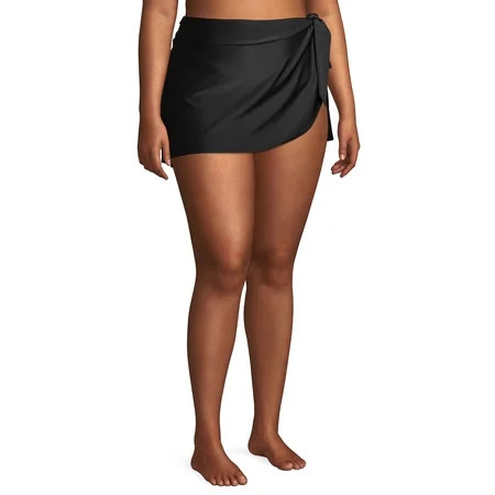 Time and Tru Women's Plus Size Swimsuit Skirt | Walmart (US)