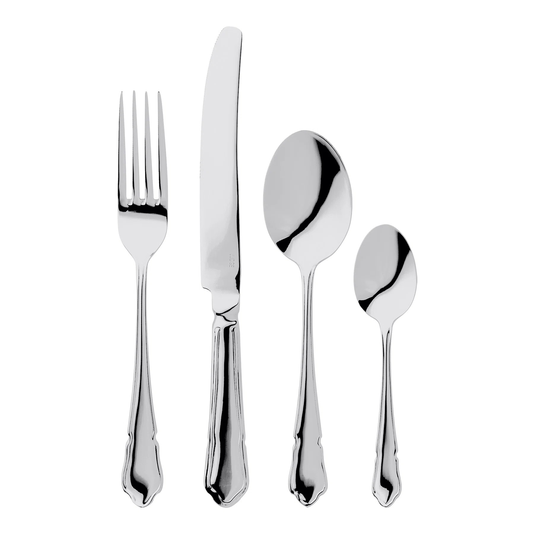 Judge 24 Piece Stainless Steel Cutlery Set, Dubarry Pattern. Table Setting for 6 & Reviews | Wayf... | Wayfair UK