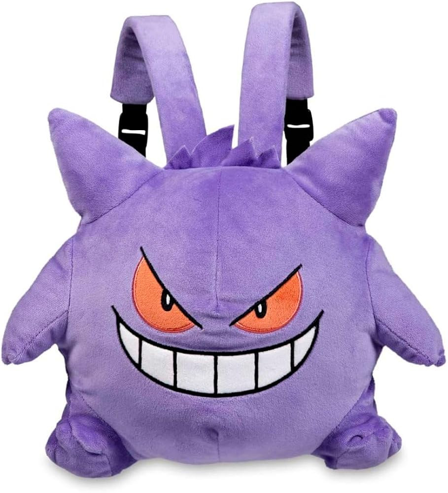 Pokemon Center: Gengar Pokemon Trainer Gear Plush Backpack | Amazon (US)