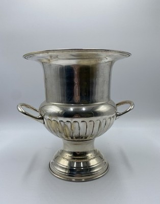 Silver plated Champagne Ice Bucket Vase Vintage | eBay US
