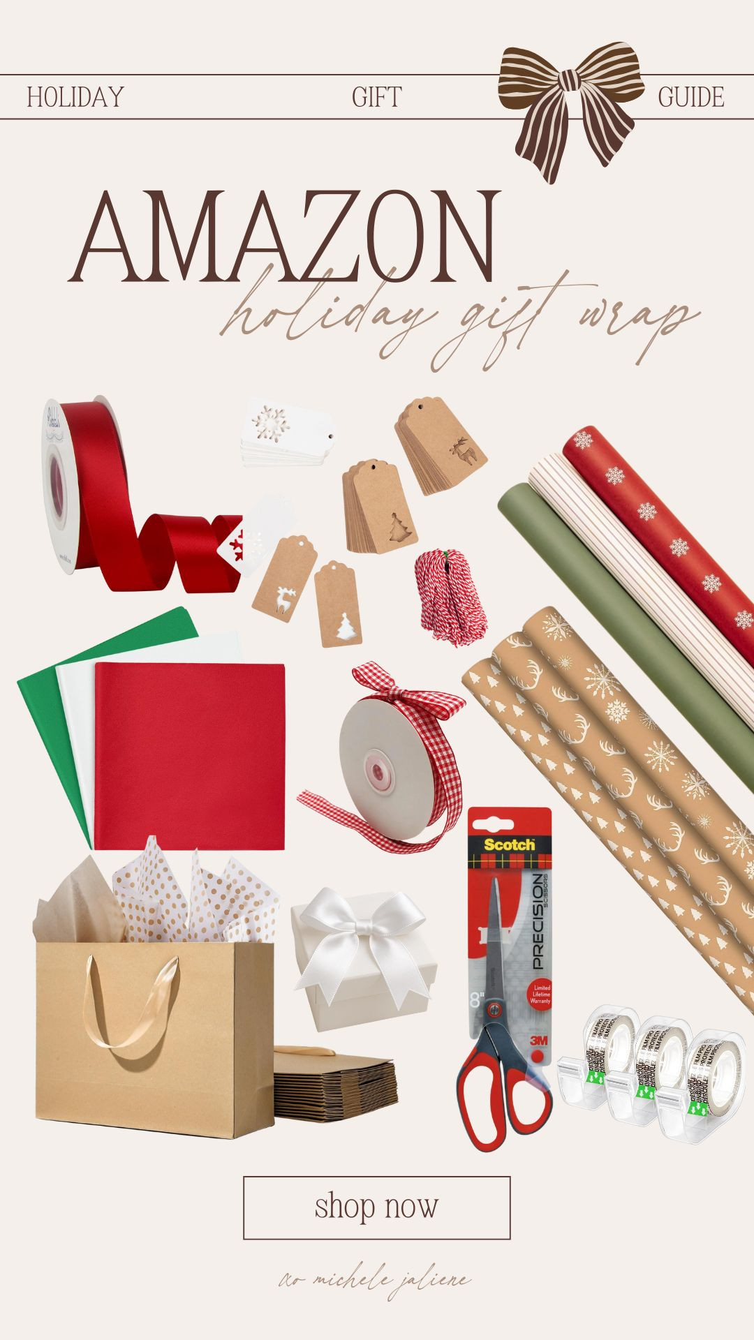 amazon holiday gift wrap ❤️

holiday, seasonal, gifts for her, gift guide, gifts for him, gift wrap, finds under 50, presents, christmas gift, watchnow, michele jaliene 

 #LTKGiftGuide #LTKHoliday #LTKFindsUnder50