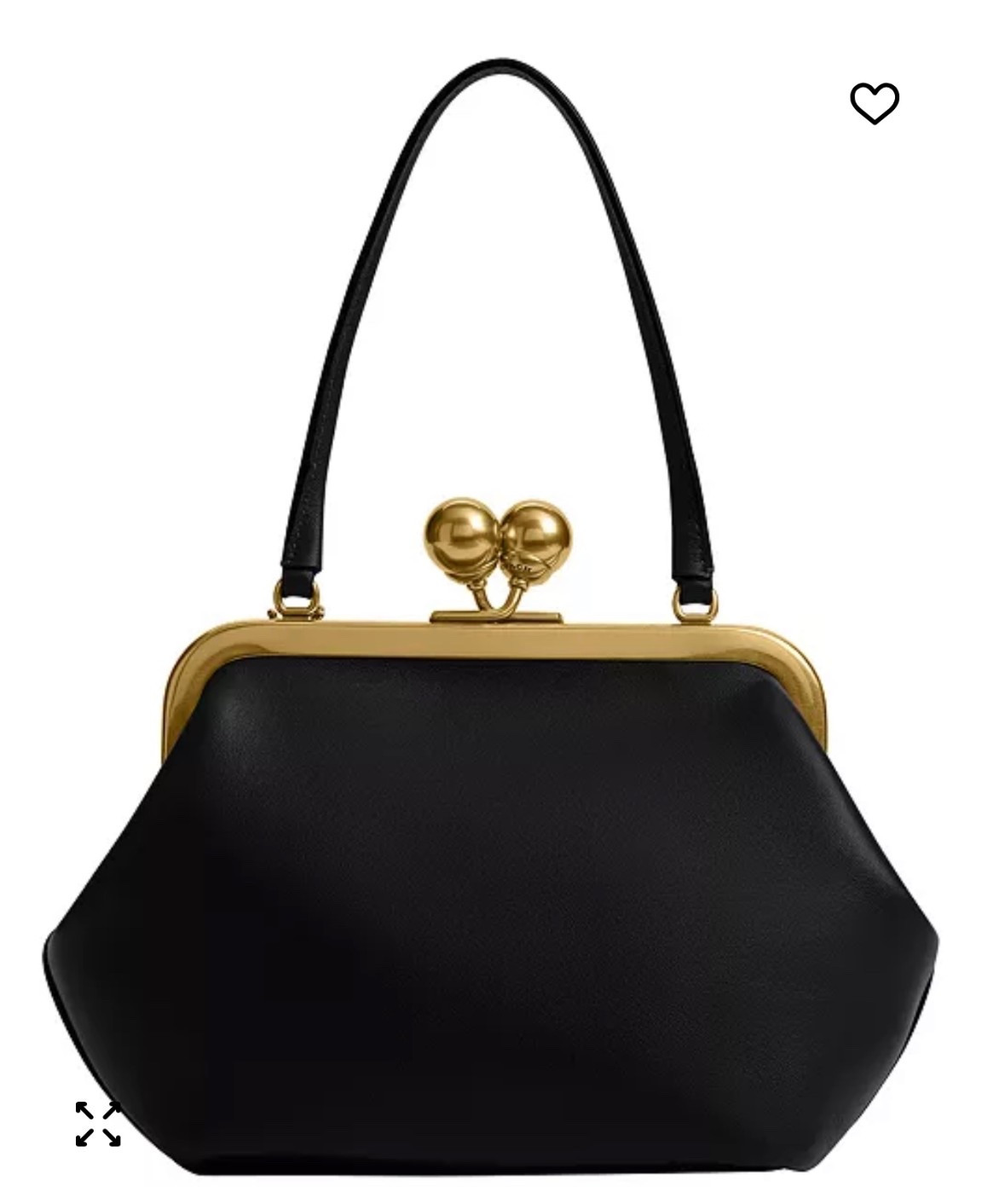 The small coach kisslock farm bag in black is in stock at macys!! Literally RUN do not walk bc this won’t be available for long 