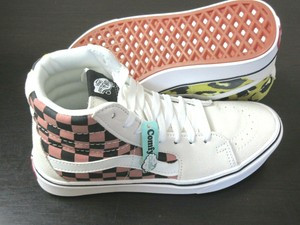 Vans Women's Comfycush Sk8 Hi Mixed Media Checker Animal Print Shoes Size 7 NIB   | eBay | eBay AU