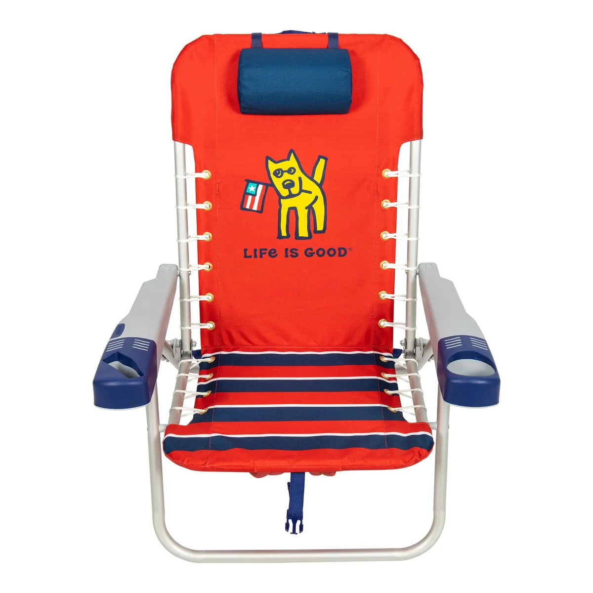 Rocket Flag Backpack Beach Chair | Life is Good