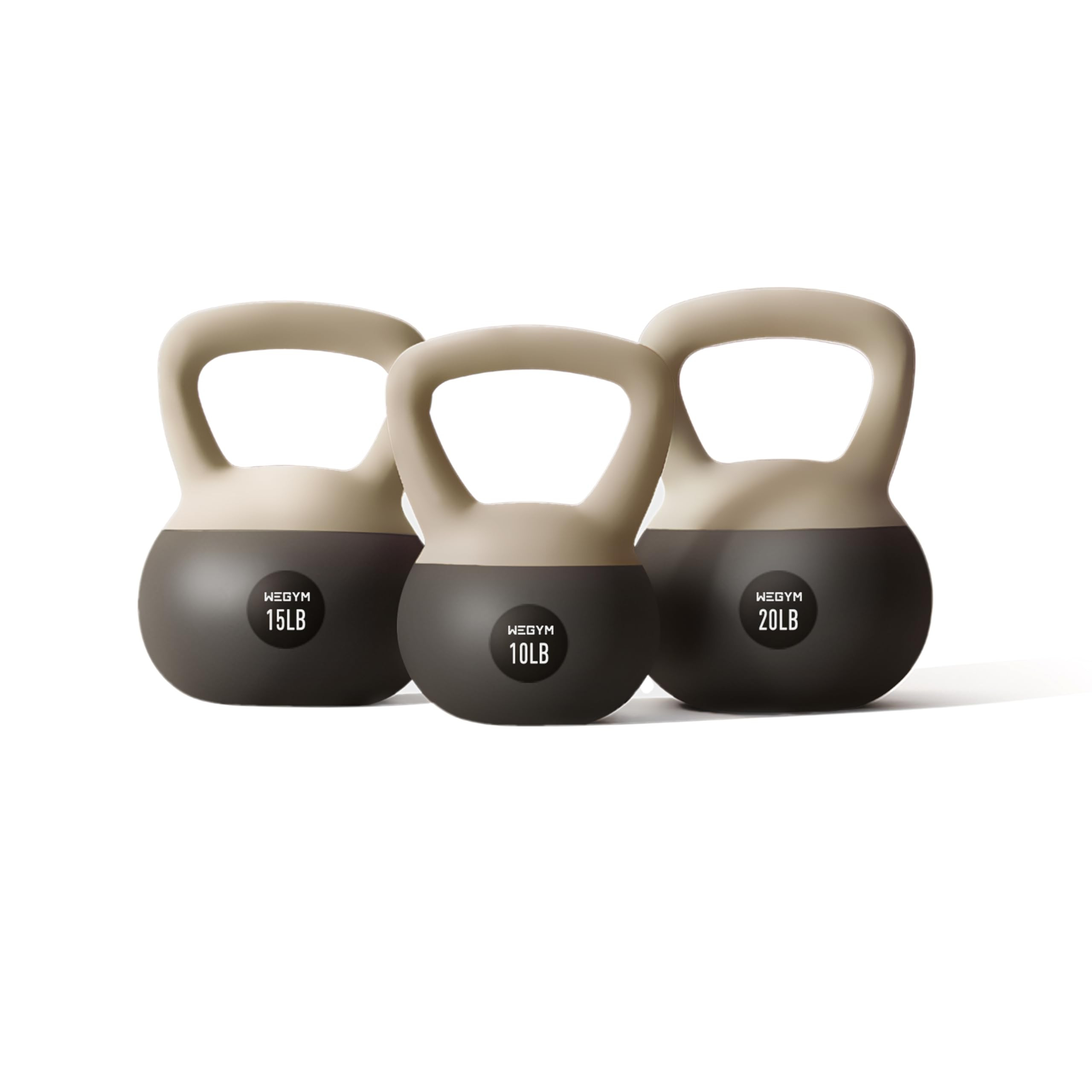 WeGym Soft Kettlebells with Cushioned Impact-Resistant Base and Anti-Slip, Wide-Grip Handle for H... | Amazon (US)