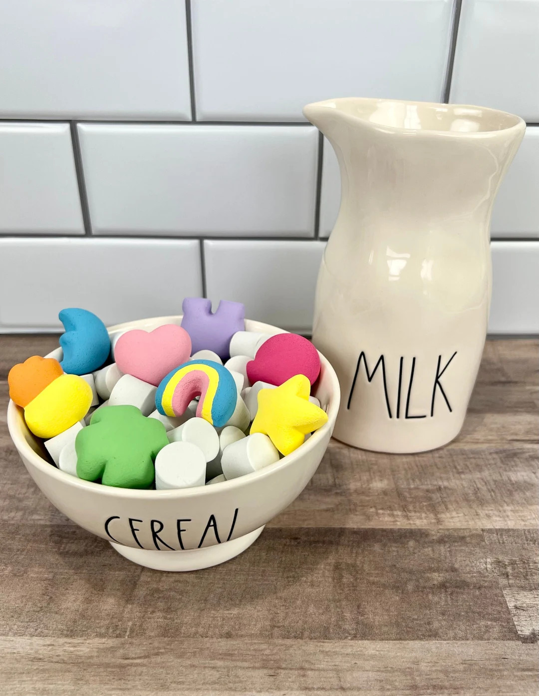 Set of 8 St Patrick's Day Fake Marshmallows for Cereal Bowl or Gumball Canister - Marshmallows On... | Etsy (US)