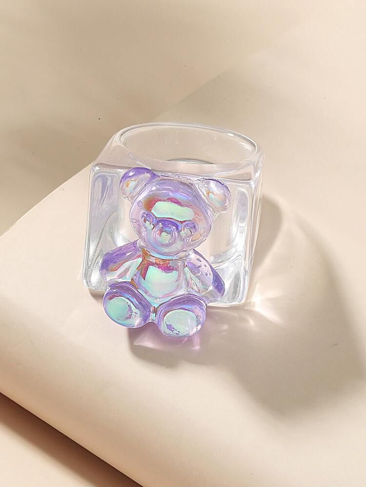 Clear Resin Ring | SHEIN