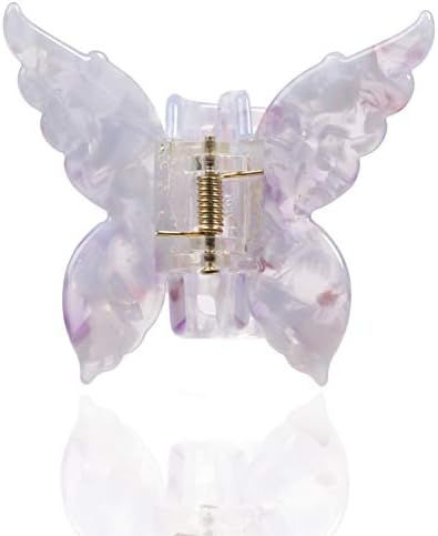 ZOOX Chic Hair Claw Clip by French Designer, A New Twist On Ordinary Hair Clips (Purple Amethyst ... | Amazon (US)