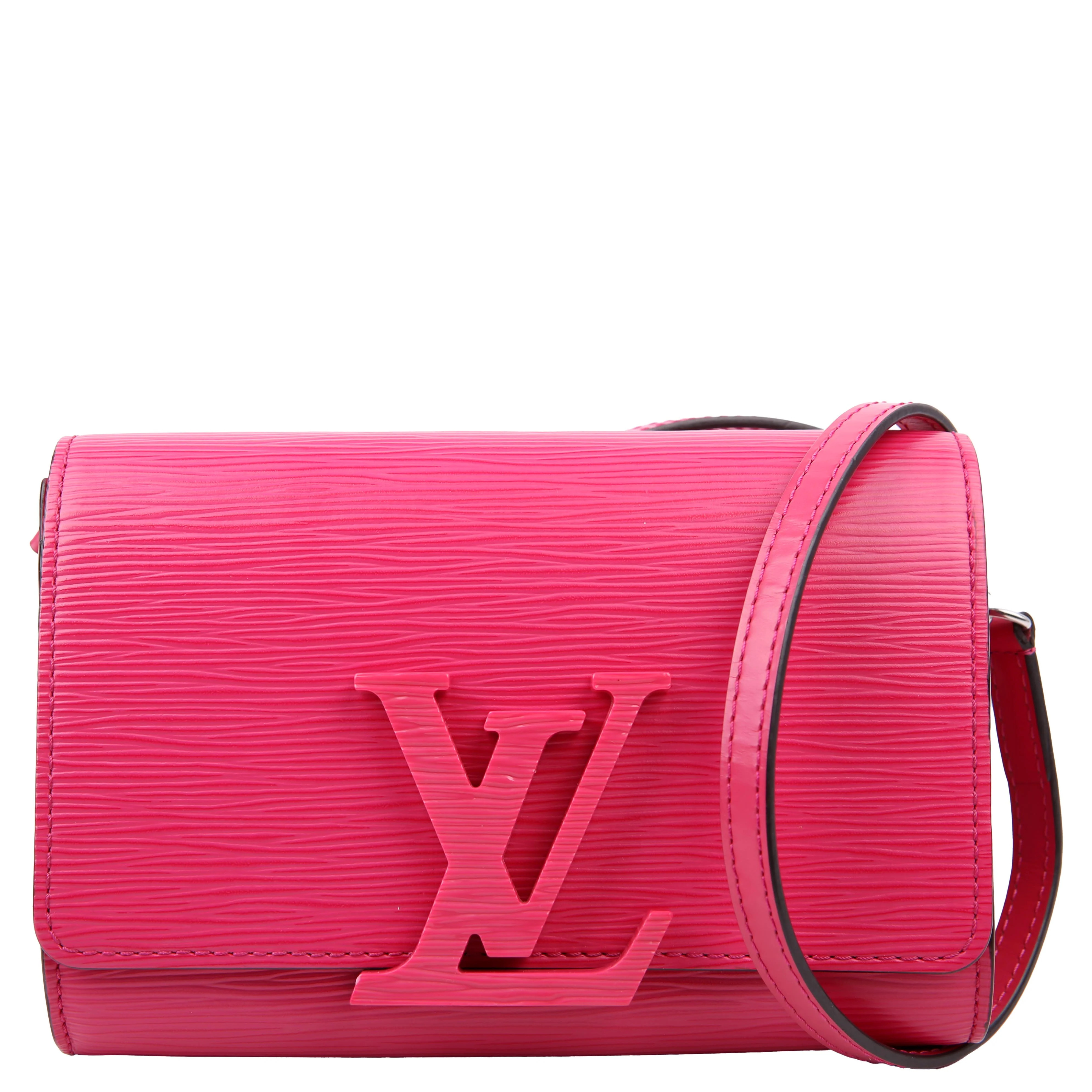 Louise PM Epi Pink | Keeks Designer Handbags