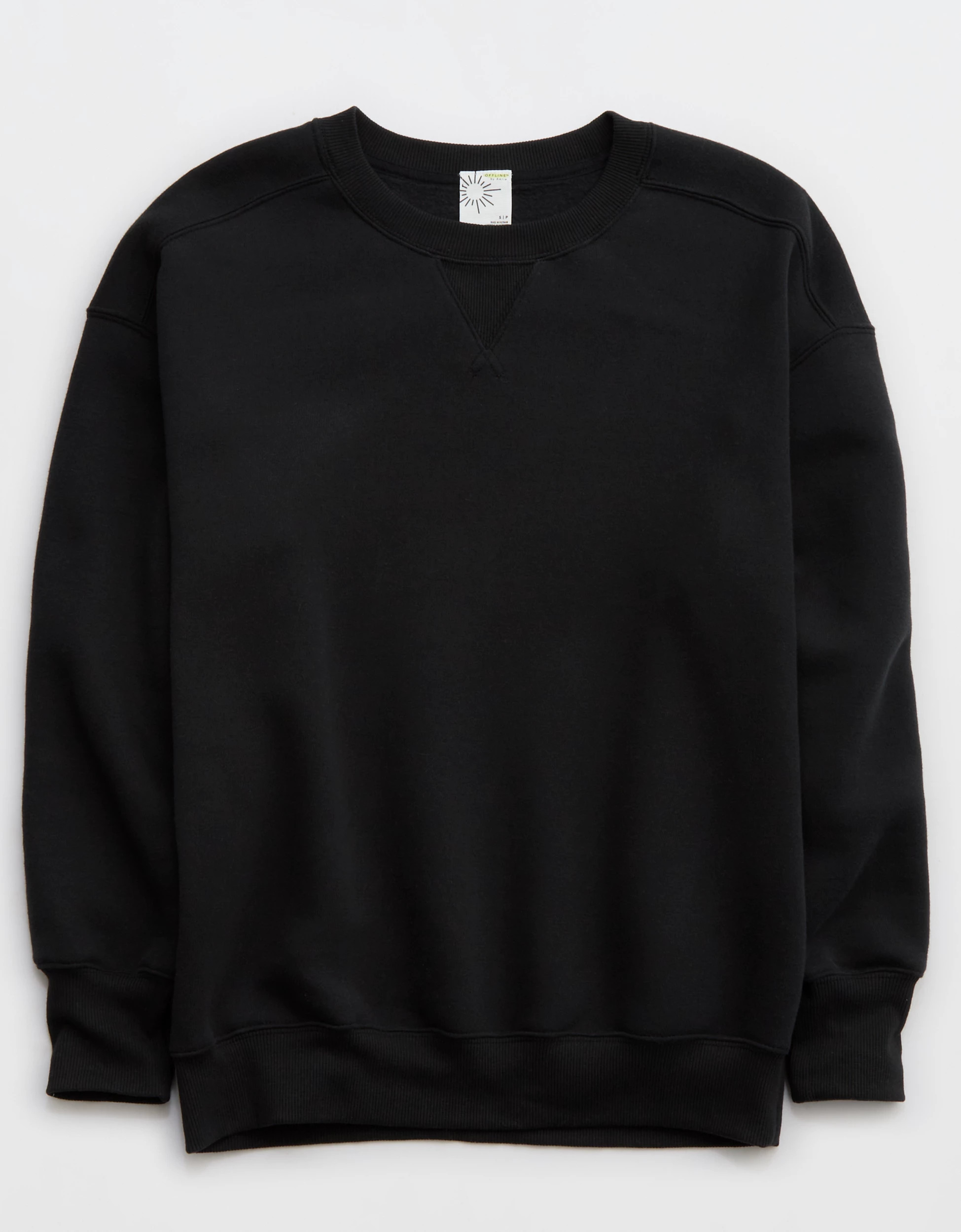 OFFLINE By Aerie Cloud Fleece Oversized Crewneck Sweatshirt | Aerie