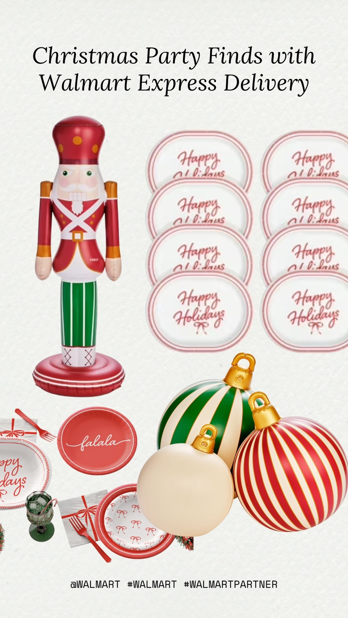 #walmartpartner I’m partnering with Walmart to show you how a plan B mom throws a Christmas party during the busiest season of the year. Walmart Express Delivery is my mom hack , delivering products in as fast as an hour, straight to your doorstep, because why do I need another thing to stress me out this holiday season? 

Subject to availability. Fees & restrictions apply. #walmart @walmart @shop.LTK #liketkit 

#LTKKids #LTKGiftGuide #LTKHoliday