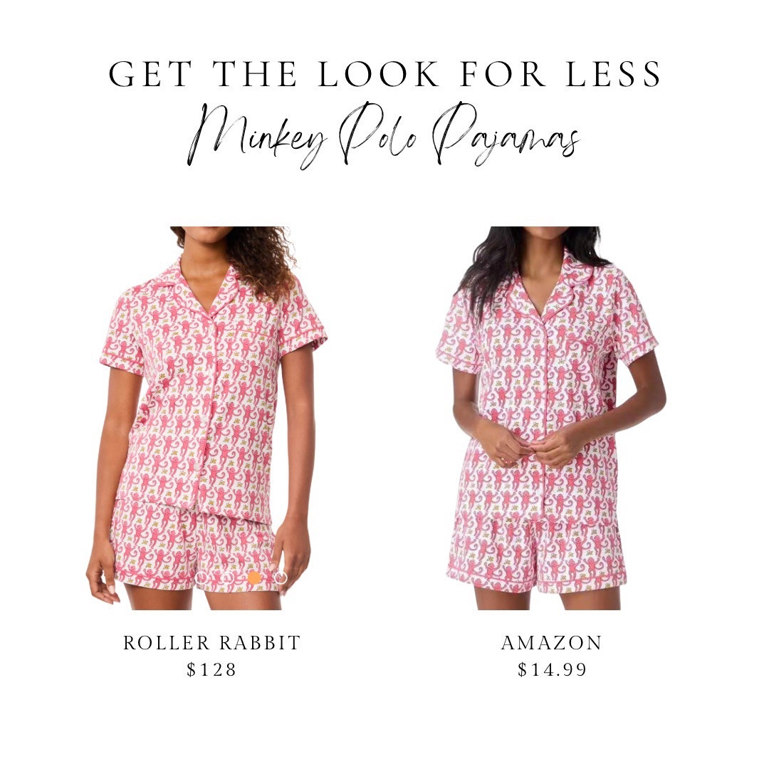 Roller rabbit, monkey polo pajamas, roller rabbit, look for less, roller, rabbit, dupe, Amazon, fashion, monkey, pajamas, Easter, pajamas, Easter, gift, teen pajamas, teen gift, pink monkey, pajamas

#LTKSeasonal #LTKStyleTip #LTKFindsUnder50