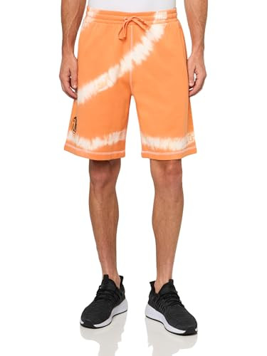 HUGO Men's Tye Dye Big Logo Cotton Shorts | Amazon (US)
