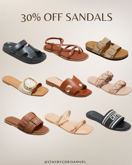 Sandals are 30% off right now! 

Target circle week sale! 

#LTKsalealert #LTKxTarget #LTKstyletip