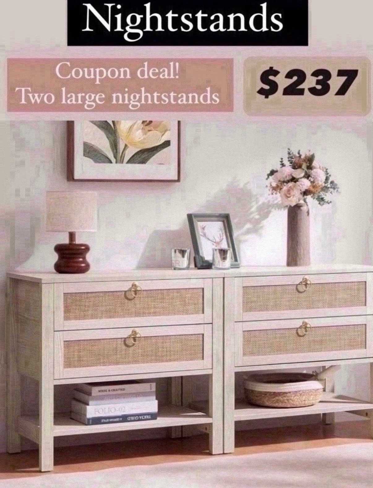 most loved noghtstands!!! on sale ✨✨✨ #nightstand