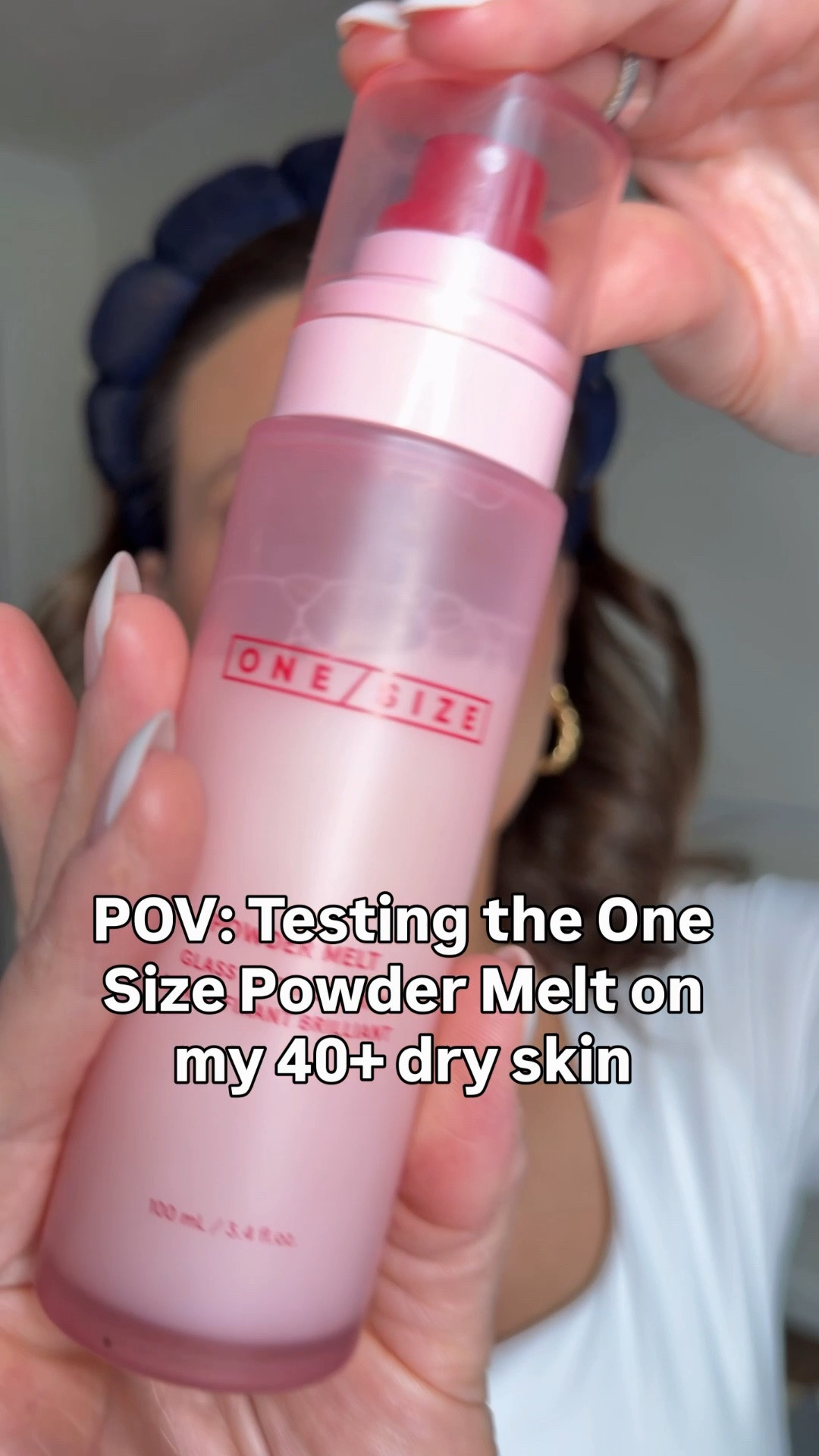 Ladies, I've fallen in love with the One Size Powder Melt Glass Setting Spray. It doesn't just lock in makeup, but it actually hydrates dry skin!

It sets powder to a glass-like finish and brings your face back to life if you go a little heavy with the powder. Plus, it has ingredients that boost radiance and moisture instantly and over time.

Highly recommend this one for us 40+ babes.

#LTKgrwm #LTKOver40 #LTKBeauty