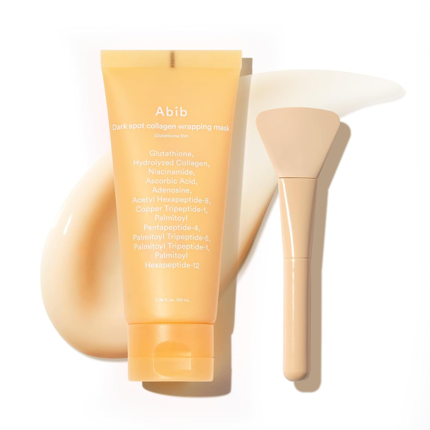 Abib Dark Spot Collagen Overnight Wrapping Mask Glutathione Film, Peel Off Face Mask for Brightening & Radiance Boosting, Niacinamide, Korean Skincare 3.38 fl.oz | Amazon (US)