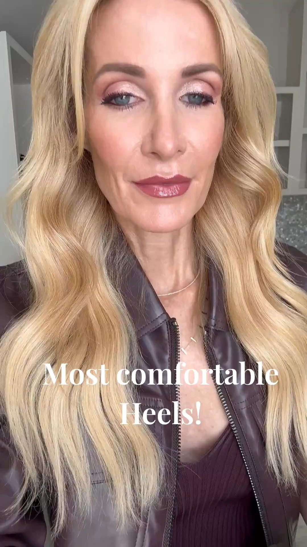 These Dolce Vita heels are officially my most comfortable heels — the low heel, stretchy mesh, and chic pointy toe make them stylish and shockingly easy to walk in. The leopard print is stunning, but the black pair goes with everything, so you truly can’t go wrong. If you want more options, I shared my top nine most comfortable shoes in a recent YouTube video. I’m wearing the black pair here! 

 

#LTKHoliday #LTKOver40 #LTKFindsUnder100