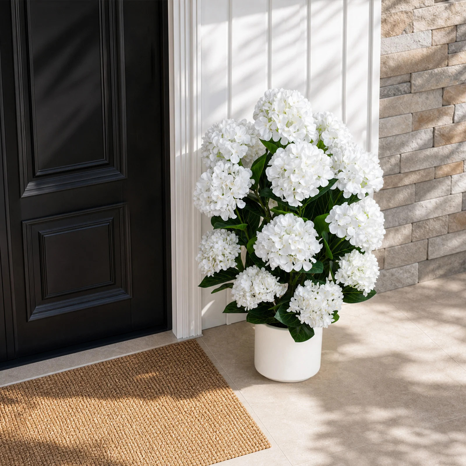 Primrue 35 Inch Artificial Hydrangea Tree In Decorative Pot Outdoor Indoor Decoration Lifelike Plant | Wayfair | Wayfair North America