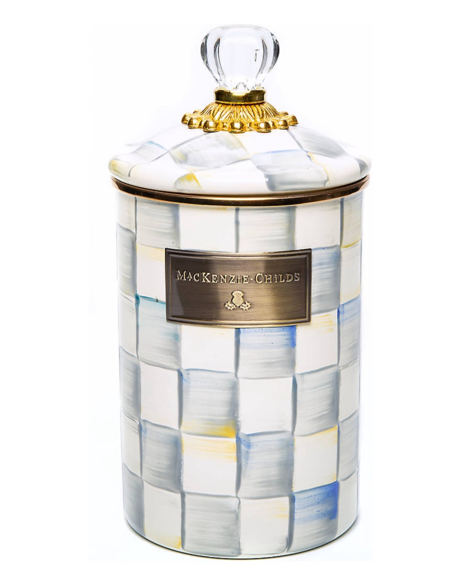 Mackenzie Childs Sterling Check Large Canister

Mackenzie Childs sale 

#LTKHome #LTKSummerSales #LTKFindsUnder100
