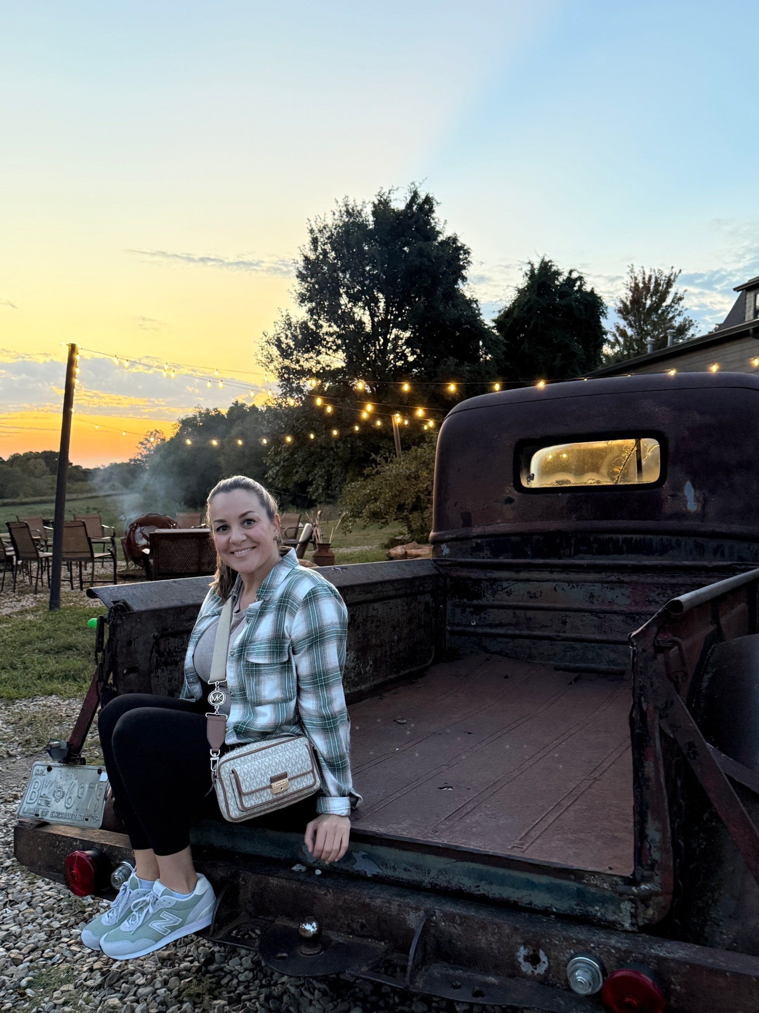 First time staying on a longhorn ranch. 