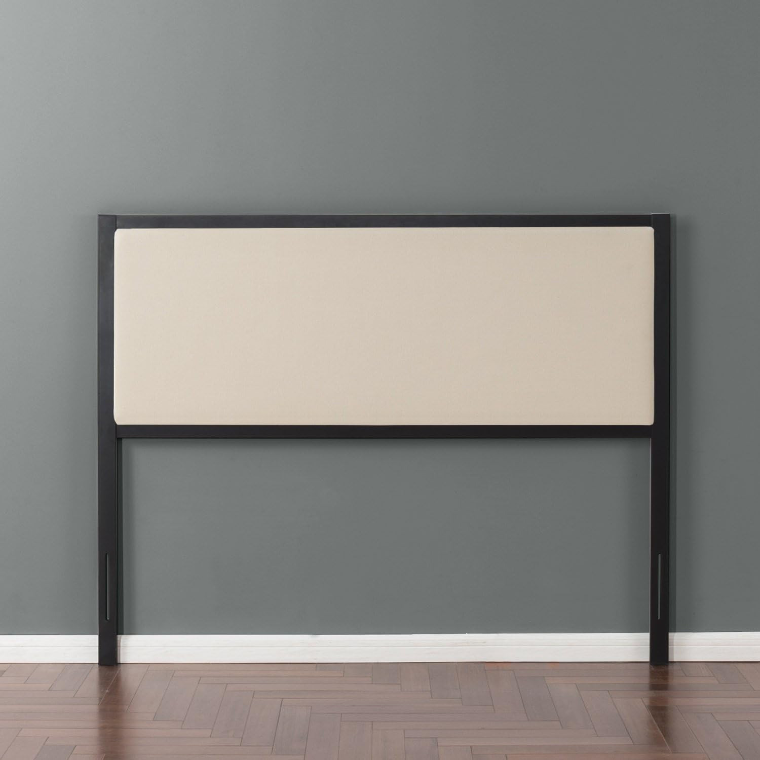 Amazon.com - Zinus Kendal Taupe Upholstered Metal Headboard, Queen - | Amazon (US)