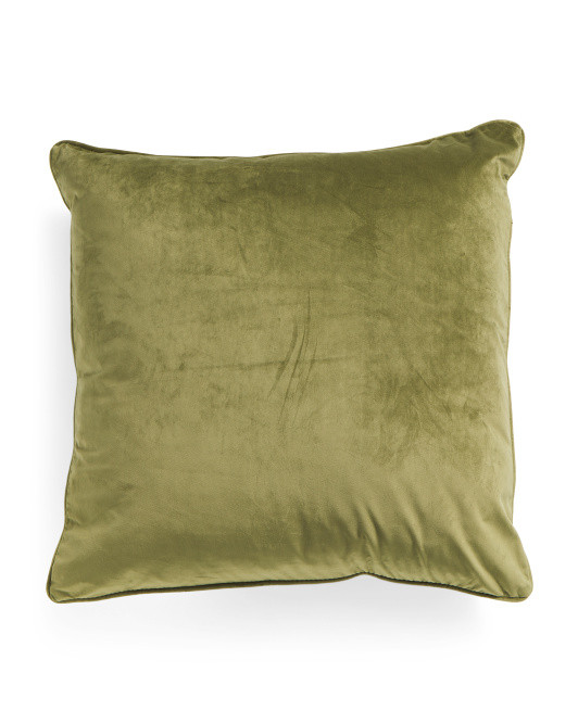 24x24 Oversized Velvet Pillow | TJ Maxx