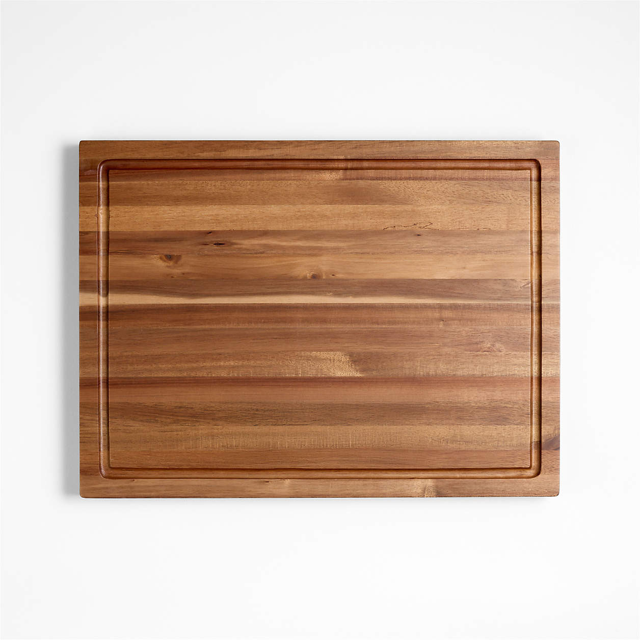 Crate & Barrel Acacia Wood Cutting Board 20"x15"x1.25" + Reviews | Crate & Barrel | Crate & Barrel