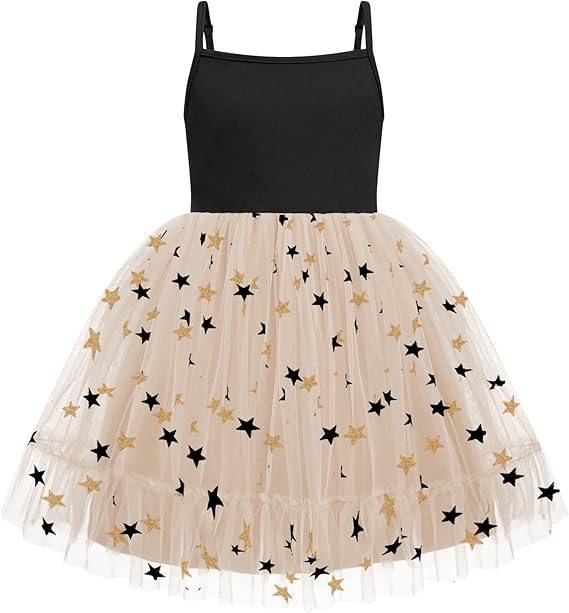 Arshiner Toddler Girls Tulle Dress Rainbow Tutu Birthday Princess Dresses Formal Photoshoot Outfi... | Amazon (US)