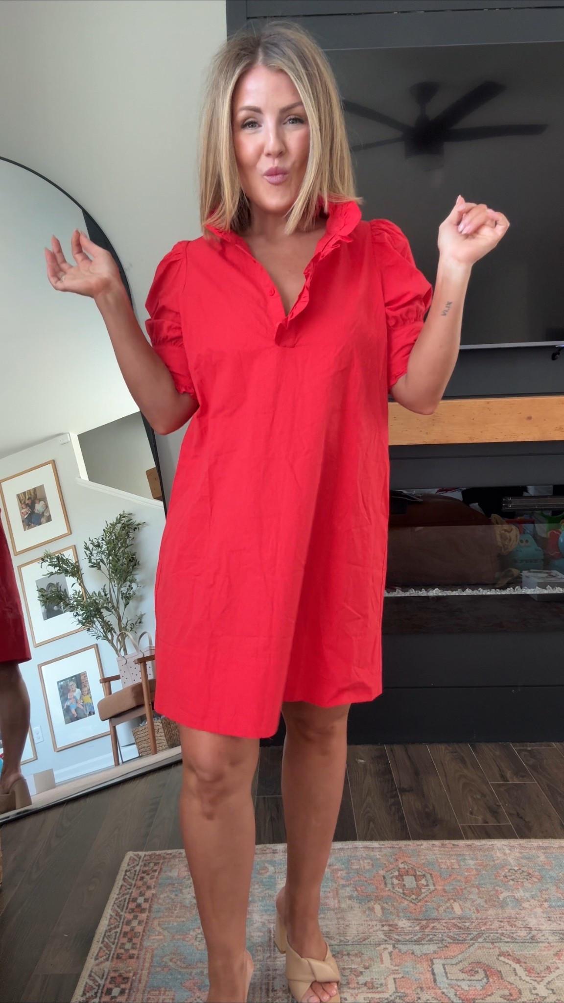 The dress screams summer!

#LTKootd #LTKSeasonal #LTKmomlife