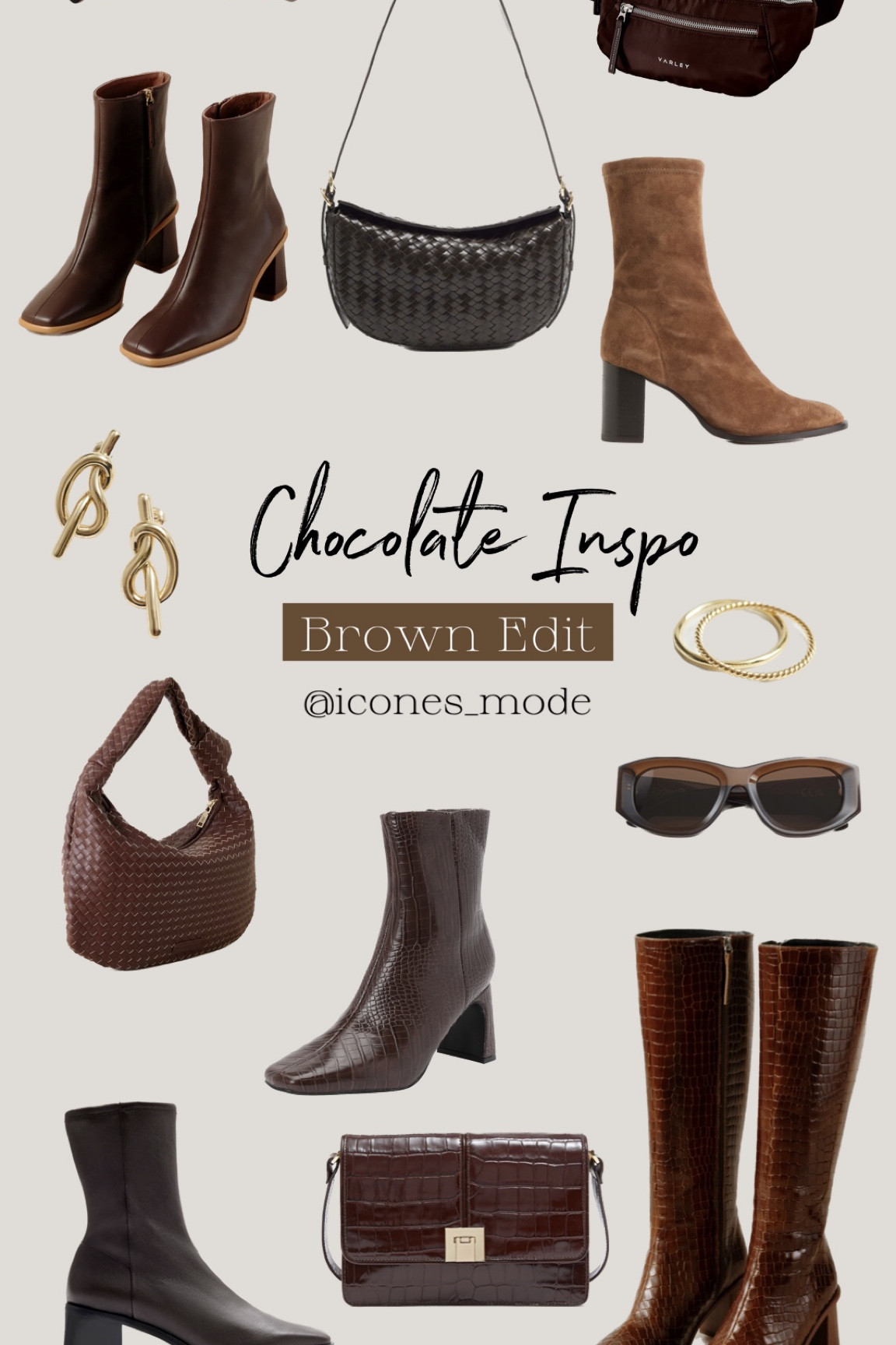 Botines, botas, bolsos y accesorios marrón chocolate.
Boots, bags & Brown accesories

#LTKstyletip #LTKSeasonal #LTKshoecrush