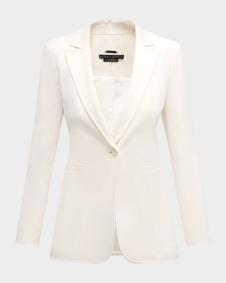 Breann Long Fitted Blazer | Neiman Marcus