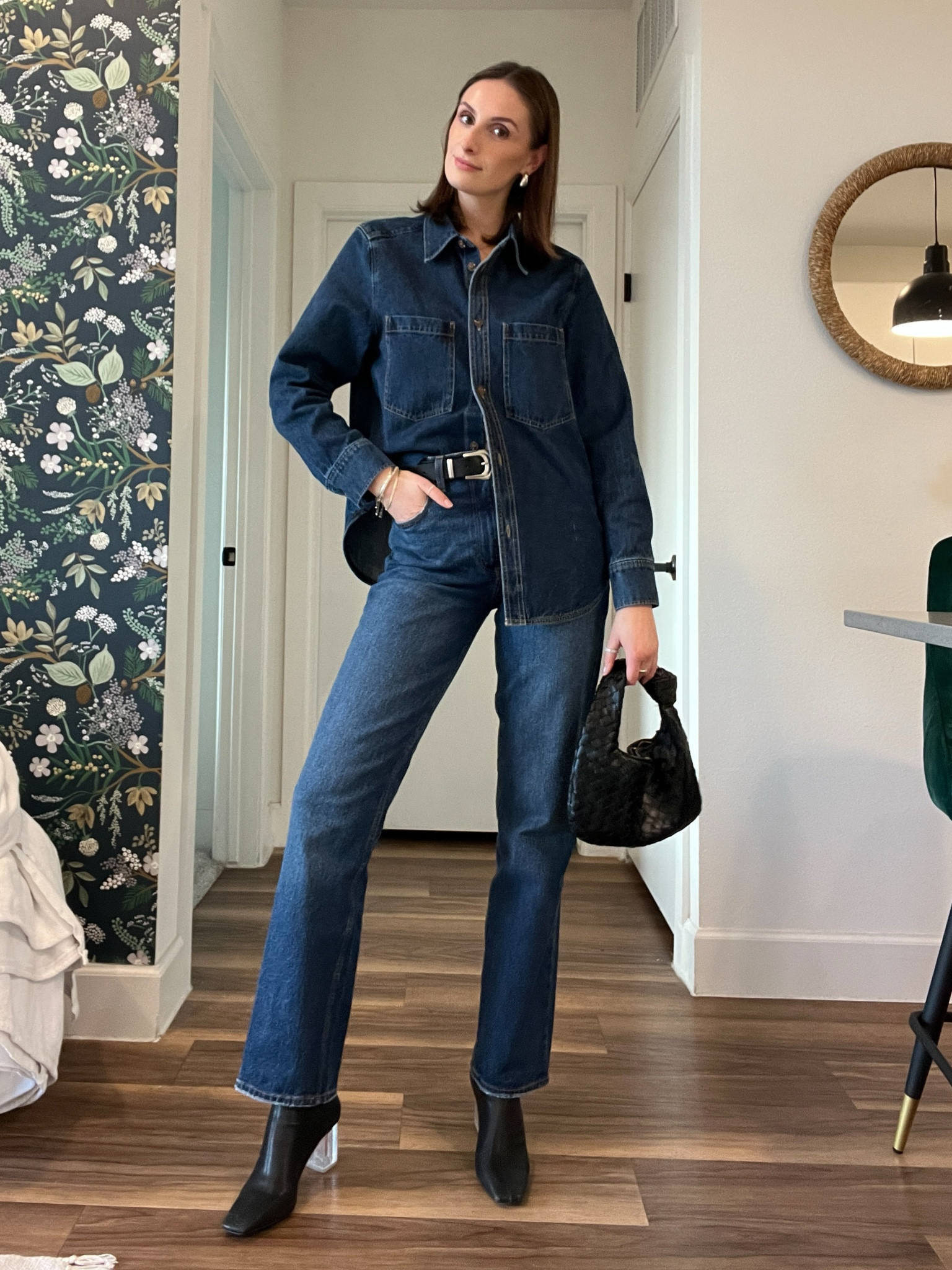 All denim fall outfit 

#LTKstyletip #LTKGiftGuide #LTKsalealert