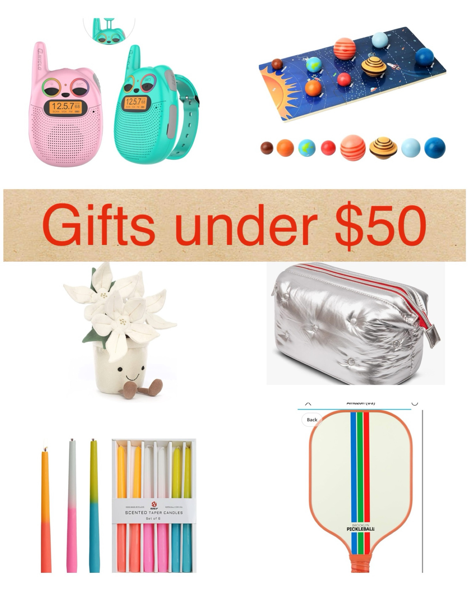 Gifts under $50 ✔️

#LTKSeasonal #LTKHoliday #LTKGiftGuide