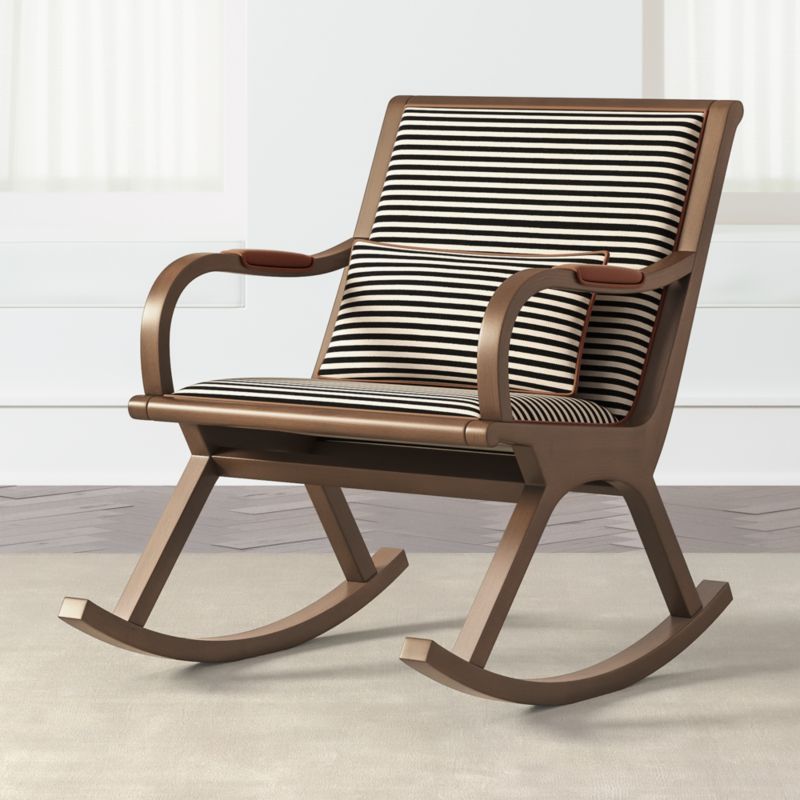 Bakersfield Rocking Chair + Reviews | Crate and Barrel | Crate & Barrel