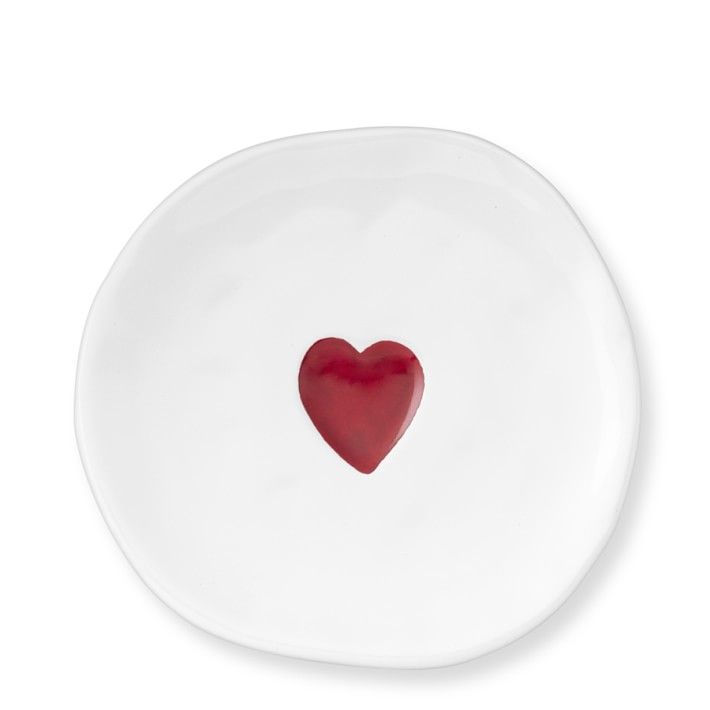 Heart Appetizer Plates | Williams-Sonoma