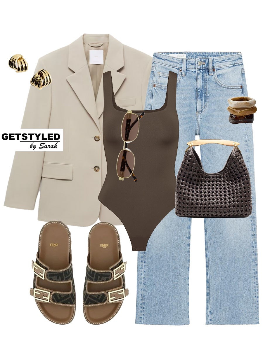 Summer blazer styling 🫶🏼

#blazer #sandals #jeans

#LTKsummer #LTKstyletip #LTKshoes
